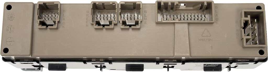 Dorman 920-023 Front Driver Side Master Window Switch Assembly - 5 Button Compatible with Select Chevrolet / GMC Models