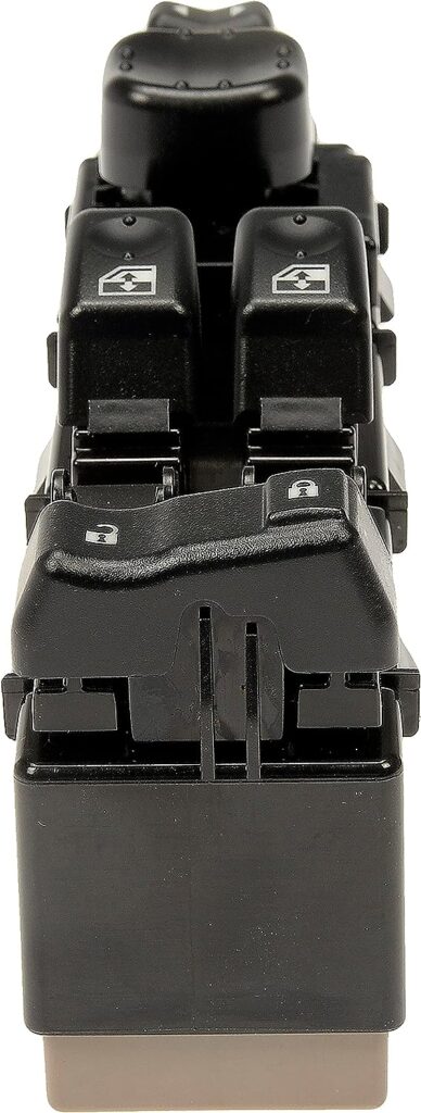 Dorman 920-023 Front Driver Side Master Window Switch Assembly - 5 Button Compatible with Select Chevrolet / GMC Models