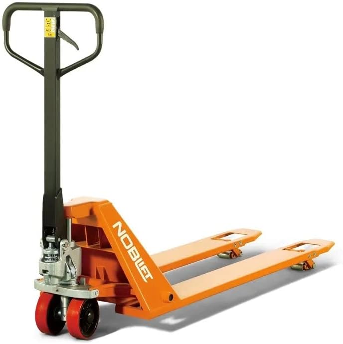 NOBLELIFT AC-LOW44-2148 Special Hydraulic Pallet Jack Truck, 4400 lbs Capacity, 21x48 Low Profile
