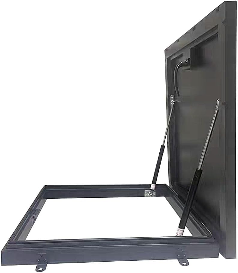 23.6 L X 23.6 W/27.5 L X 27.5 W/31.5 L X 31.5 W Galvanized Powder Coated Steel Roof Hatch; Roof Steel Security Door; Roof Access Hatch (31.5in)