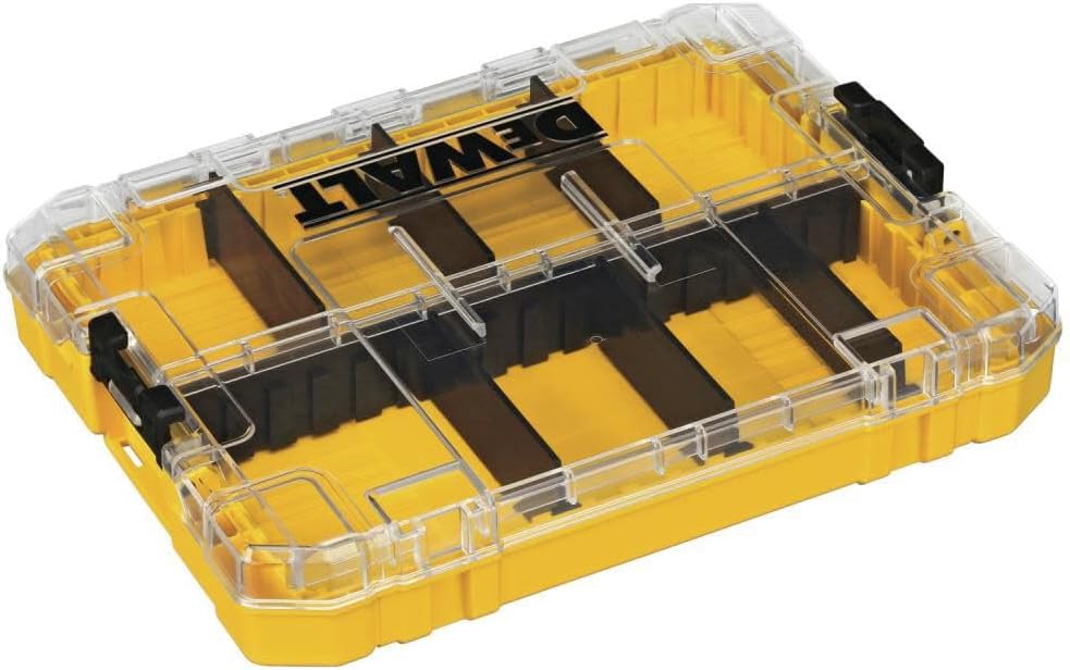 DEWALT Tool Box, Tough Case Organizer, Medium, 8-Compartments, for Small Tools and Accessories (DWAN2190)